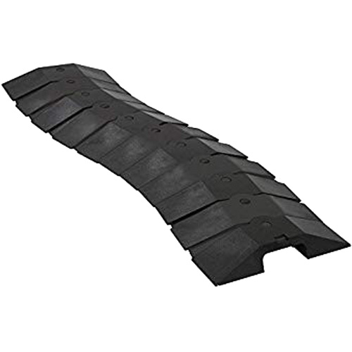 Medium Ultra-Sidewinder Cable Protection System&reg; with Endcaps, 33" x 9.8" x 1.4", 260 lbs. (0.13 tons) Helyx Safety & Industrial Supplies