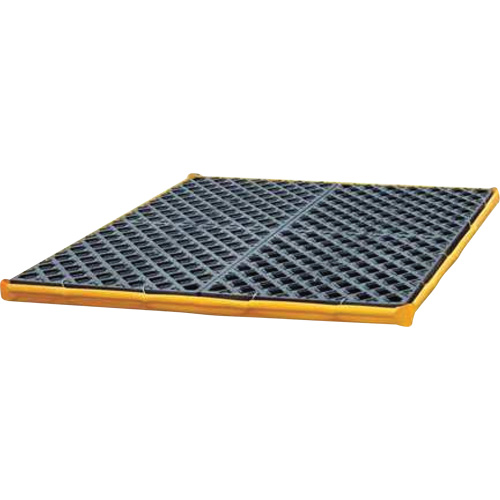 Ultra-Spill Deck flexible, 4 barils, Capacit&eacute; de d&eacute;versement 22 gal. US, 48" x 48" x 2,5" Helyx Safety & Industrial Supplies