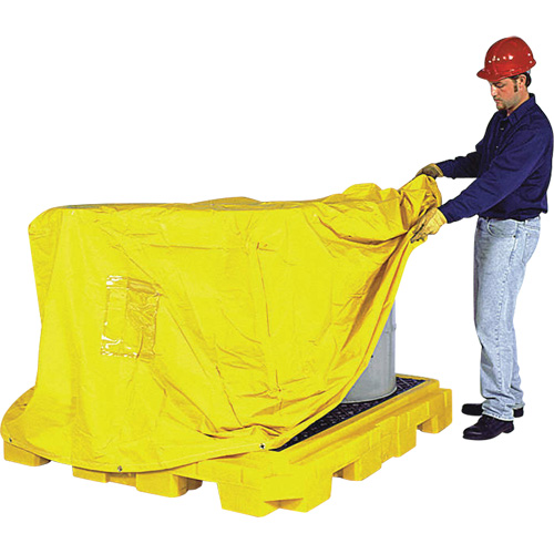 Ultra-Spill Pallet P2 Plus, b&acirc;che de recouvrement Helyx Safety & Industrial Supplies