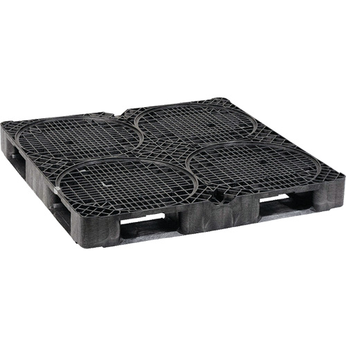 4-Drum Ultra-Spill King&reg; Drum Pallet (Only), 85 US gal. Spill Capacity, 48.8" x 48.8" x 5.5" Helyx Safety & Industrial Supplies
