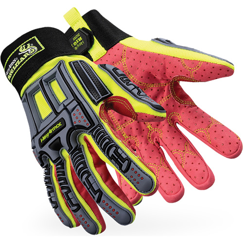 Rig Lizard&reg; 2028X Cut-Resistant Gloves, 6/X-Small, Synthetic/HPPE Palm, Elastic/Hook & Loop Cuff Helyx Safety & Industrial Supplies