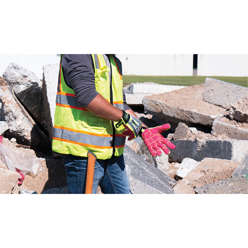 Rig Lizard&reg; 2028X Cut-Resistant Gloves, 6/X-Small, Synthetic/HPPE Palm, Elastic/Hook & Loop Cuff Helyx Safety & Industrial Supplies