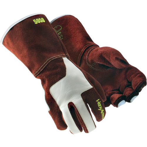 HeatArmor&reg; 5050 Welding Gloves, Split Cowhide, Size Small/7 Helyx Safety & Industrial Supplies