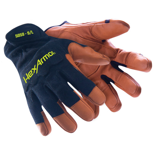 Gants de soudage HeatArmor 5059, Cuir fleur de ch&egrave;vre, Taille Petit/7 Helyx Safety & Industrial Supplies