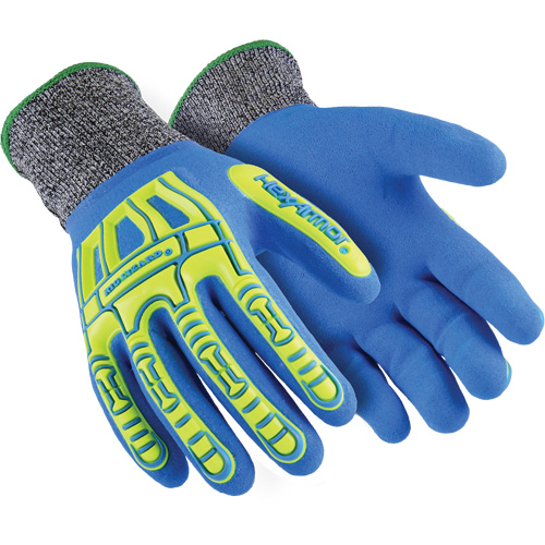 Rig Lizard&reg; Fluid 7102 Cut-Resistant Gloves, Size 5/2X-Small, 13 Gauge, Nitrile Coated, Fibreglass/HPPE Shell, ASTM ANSI Level A4 Helyx Safety & Industrial Supplies