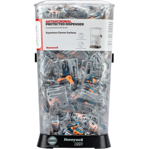 HL400 AM Corded Earplug Dispenser with LT-30 Earplugs Canister Helyx Safety & Industrial Supplies