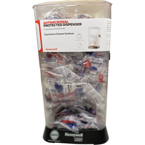 HL400 AM Corded Earplug Dispenser with AS-30R Earplugs Canister Helyx Safety & Industrial Supplies