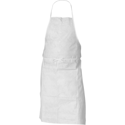 Tablier A10 KleenGuard, Poly&eacute;thyl&egrave;ne, Blanc, 28" la x 36" lo Helyx Safety & Industrial Supplies