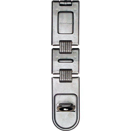 Double-Hinged Security Hasp, Silver Helyx Safety & Industrial Supplies