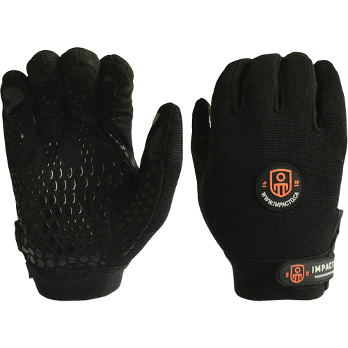 Mechanic Anti-Impact Gloves, 7/Small, Synthetic/Suede Palm, Elastic/Hook & Loop Cuff Helyx Safety & Industrial Supplies