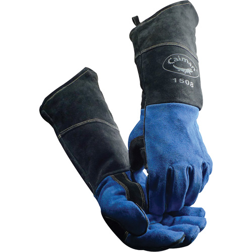 Caiman&reg; Welder's Gloves, Split Cowhide, Size Large Helyx Safety & Industrial Supplies