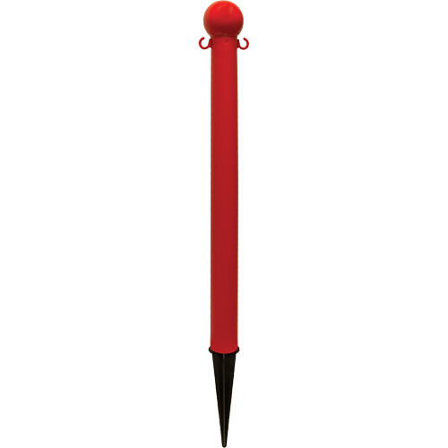 Colonnettes de sol, Rouge Helyx Safety & Industrial Supplies