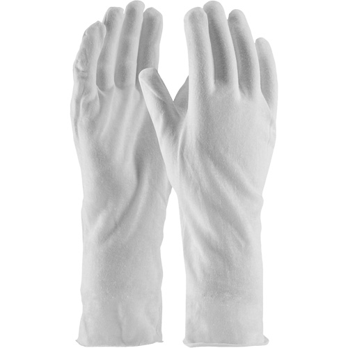 CleanTeam&reg; Premium Inspection Gloves, Cotton, Unhemmed Cuff, One Size Helyx Safety & Industrial Supplies