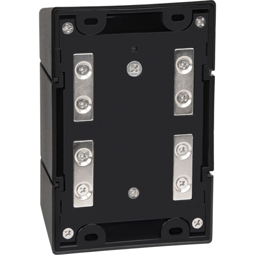 Barri&egrave;re murale magn&eacute;tique avec bande magn&eacute;tique, Plastique, Fixation magn&eacute;tique, 15', Ruban Noir et jaune Helyx Safety & Industrial Supplies