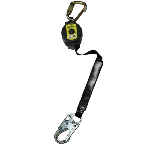 Miller TurboLite+ Scorpion Personal Fall Limiter, 9', Web, Stationary Helyx Safety & Industrial Supplies