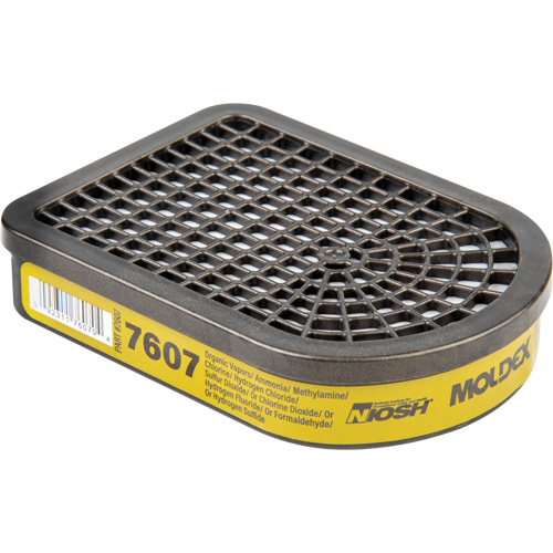 Semi-Rectangular Respirator Cartridge, Gas/Vapour Cartridge, Multi-Gas/Vapour Helyx Safety & Industrial Supplies