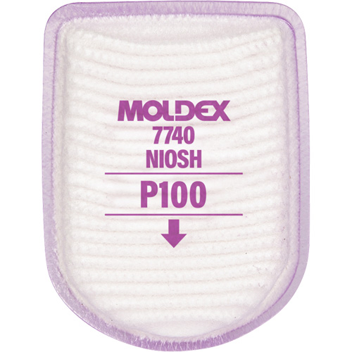 Semi-Rectangular Respirator Filter, Particulate Filter, P100 Filter Helyx Safety & Industrial Supplies