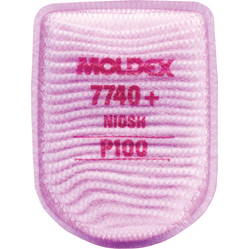 Filtre pour respirateur semi-rectangulaire avec IonicAir Filtration Technology, Filtre contre les particules, Filtre P100+ Helyx Safety & Industrial Supplies