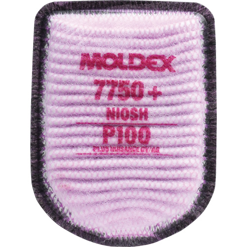 Filtre pour respirateur semi-rectangulaire avec IonicAir Filtration Technology, Filtre contre les particules avec suppresion de vapeurs nuisibles, Vapeurs organiques/Gaz acides/P100+ Helyx Safety & Industrial Supplies