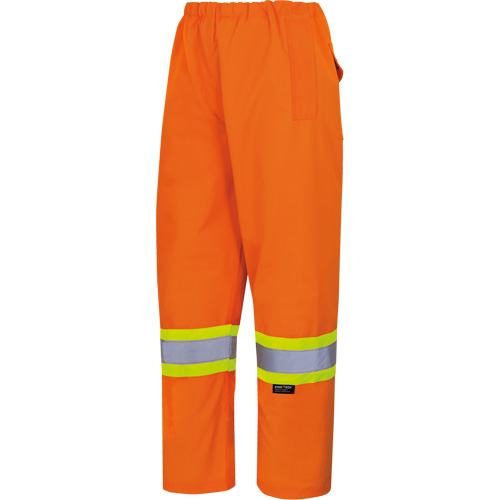 5576 450D Waterproof Safety Pants, Polyester/Polyurethane, Small, High Visibility Orange Helyx Safety & Industrial Supplies