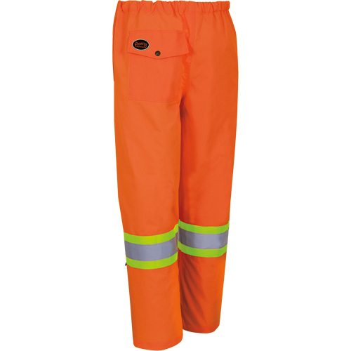 5576 450D Waterproof Safety Pants, Polyester/Polyurethane, Small, High Visibility Orange Helyx Safety & Industrial Supplies