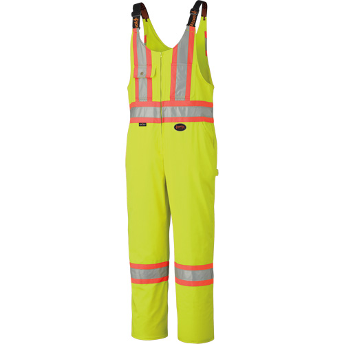 6616T Combinaison robuste haute visibilit&eacute;, Poly-coton, 40 (grand taille), Jaune lime haute visibilit&eacute; Helyx Safety & Industrial Supplies