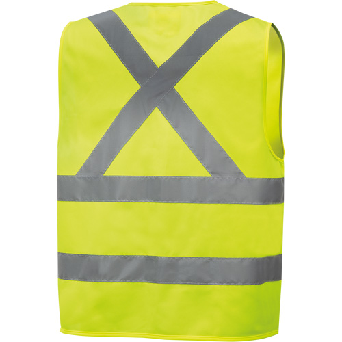 6886 High-Visibility Tricot Safety Vest, High Visibility Lime-Yellow, Small, Polyester Helyx Safety & Industrial Supplies