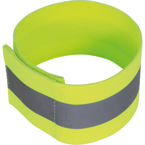 1142 High-Visibility Lime-Yellow Elastic Ankle Band Helyx Safety & Industrial Supplies