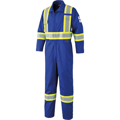 7704T FR-Tech&reg; Arc-Rated Coverall, Size 40 (Tall), Royal Blue, 10 cal/cm² Helyx Safety & Industrial Supplies