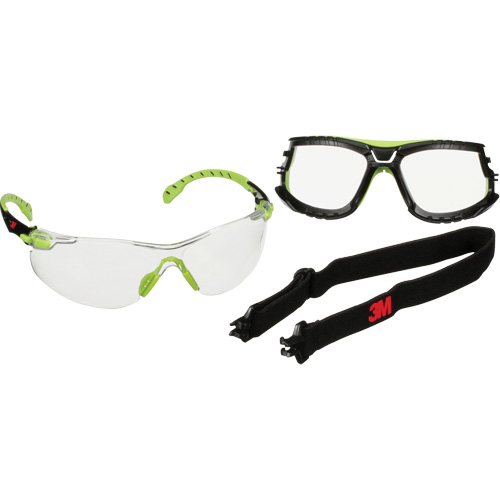 Solus 1000 Series Safety Glasses, Clear Lens, Anti-Fog/Anti-Scratch, ANSI Z87+/Meets/Exceeds CSA Z94.3 Helyx Safety & Industrial Supplies