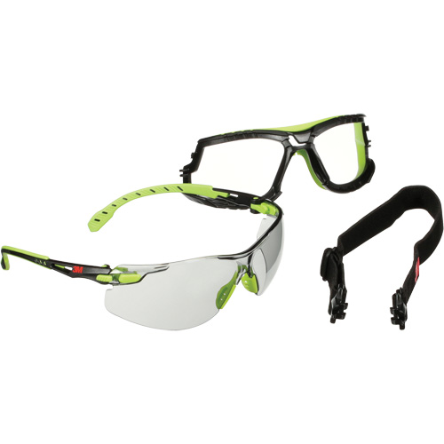Solus 1000 Series Safety Glasses, Grey Lens, Anti-Fog/Anti-Scratch, ANSI Z87+/Meets/Exceeds CSA Z94.3 Helyx Safety & Industrial Supplies