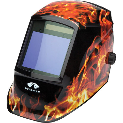 Casque de soudeur autonoircissant Leadhead, 3,8" lo x 3,4" la Champ de vision, Teinte 9 - 13 Helyx Safety & Industrial Supplies
