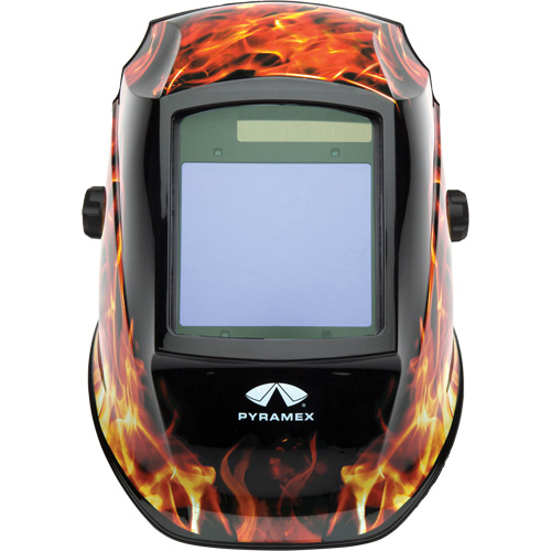 Casque de soudeur autonoircissant Leadhead, 3,8" lo x 3,4" la Champ de vision, Teinte 9 - 13 Helyx Safety & Industrial Supplies