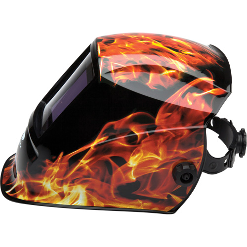Casque de soudeur autonoircissant Leadhead, 3,8" lo x 3,4" la Champ de vision, Teinte 9 - 13 Helyx Safety & Industrial Supplies