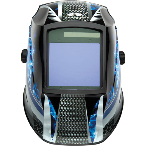 Leadhead&reg; Auto Darkening Welding Helmet, 3.8" L x 3.4" W View Area, 9 - 13 Shade Range Helyx Safety & Industrial Supplies