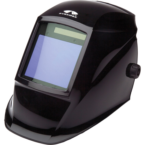 Casque de soudeur autonoircissant Leadhead, 3,8" lo x 3,4" la Champ de vision, Teinte 9 - 13, Noir Helyx Safety & Industrial Supplies