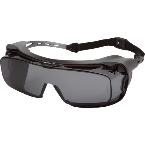 Lunettes &agrave; coques de s&eacute;curit&eacute; Cappture Plus, Lentille Gris, Antibu&eacute;e, Ventilation Ferm&eacute; Helyx Safety & Industrial Supplies