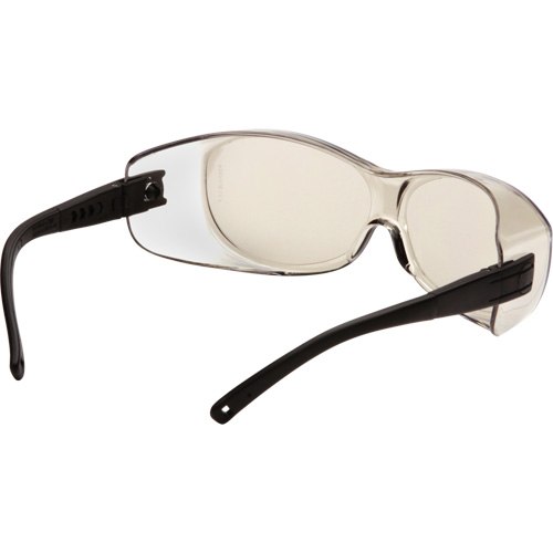Lunettes de s&eacute;curit&eacute; OTS, Lentille Miroir int&eacute;rieur/ext&eacute;rieur, ANSI Z87+/R&eacute;pond ou surpasse la norme CSA Z94.3 Helyx Safety & Industrial Supplies