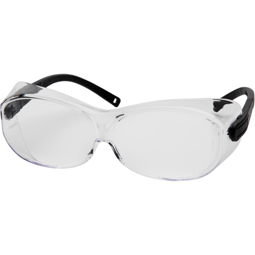 OTS&reg; XL Safety Glasses, Clear Lens, Anti-Scratch, ANSI Z87+/Meets/Exceeds CSA Z94.3 Helyx Safety & Industrial Supplies