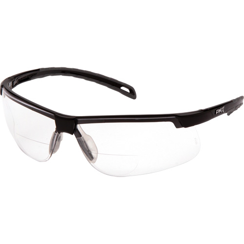 H2MAX Reader Lens with Black Frame, Anti-Fog, Clear, 2.0 Diopter Helyx Safety & Industrial Supplies