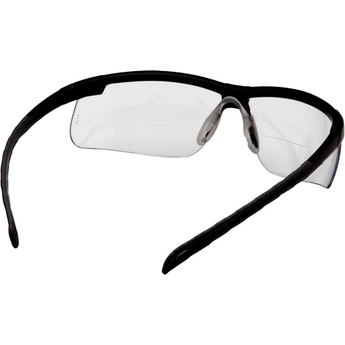 H2MAX Reader Lens with Black Frame, Anti-Fog, Clear, 2.0 Diopter Helyx Safety & Industrial Supplies