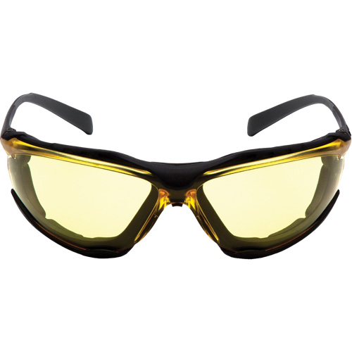Lunettes de s&eacute;curit&eacute; Proximity, Lentille Ambr&eacute;e, Antibu&eacute;e, ANSI Z87+/R&eacute;pond ou surpasse la norme CSA Z94.3 Helyx Safety & Industrial Supplies