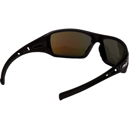 Velar Safety Glasses, Blue Mirror Lens, ANSI Z87+/Meets/Exceeds CSA Z94.3 Helyx Safety & Industrial Supplies