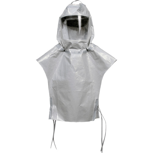 Capuchon de rechange Versaflo s&eacute;rie S avec coutures scell&eacute;es et col interne, Standard, Coiffe souple, Bavette Simple Helyx Safety & Industrial Supplies