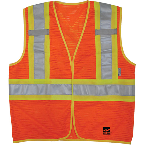 Veste Open Road “BTE”, Orange haute visibilit&eacute;, Moyen/Petit Helyx Safety & Industrial Supplies
