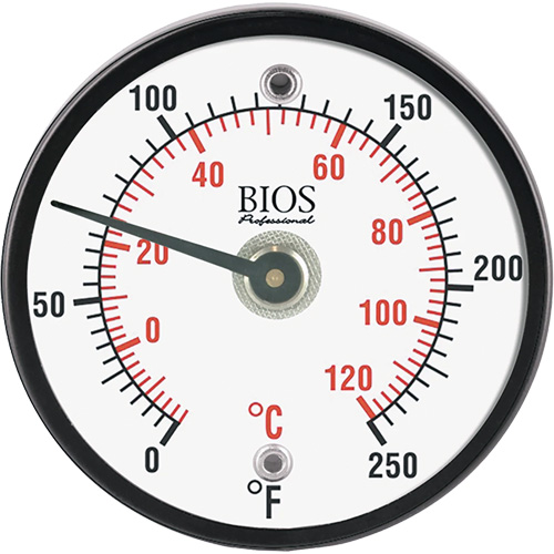 Magnetic Surface Thermometer, Non-Contact, Analogue, 0-250°F (-20-120°C) Helyx Safety & Industrial Supplies