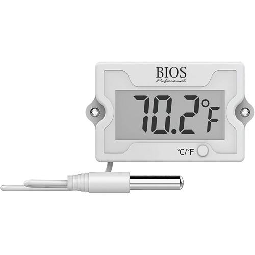 Panel Mount Thermometer, Contact, Digital, -58-230°F (-50-110°C) Helyx Safety & Industrial Supplies