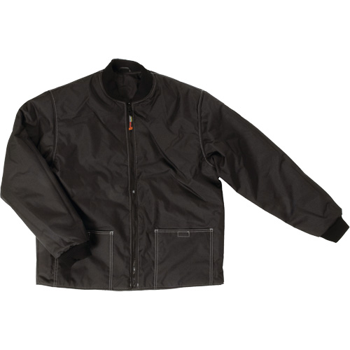 Manteau de s&eacute;curit&eacute; 4-en-1 en tissu ind&eacute;chirable, Polyester, Noir, Petit Helyx Safety & Industrial Supplies