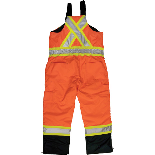 Salopette de s&eacute;curit&eacute; isolante en tissu ind&eacute;chirable, Polyester, T-petit, Orange haute visibilit&eacute; Helyx Safety & Industrial Supplies
