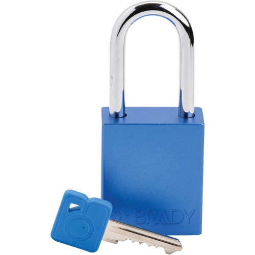 Cadenas de s&eacute;curit&eacute;, Cadenas de s&eacute;curit&eacute;, Cl&eacute;s diff&eacute;rentes, Aluminium, Largeur de 1-1/2" Helyx Safety & Industrial Supplies